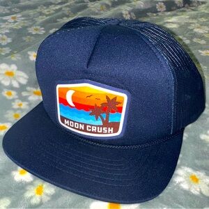 Moon Crush Festival 2024 Sunset Trucker Hat Richardson 113 Snapback Mesh Cap